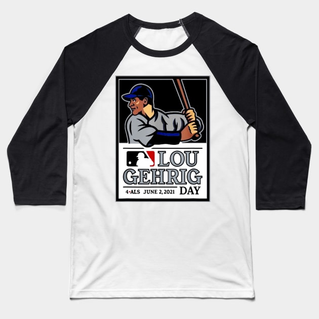 Lou Gehrig 4 Merch Legend Baseball T-Shirt by jenira